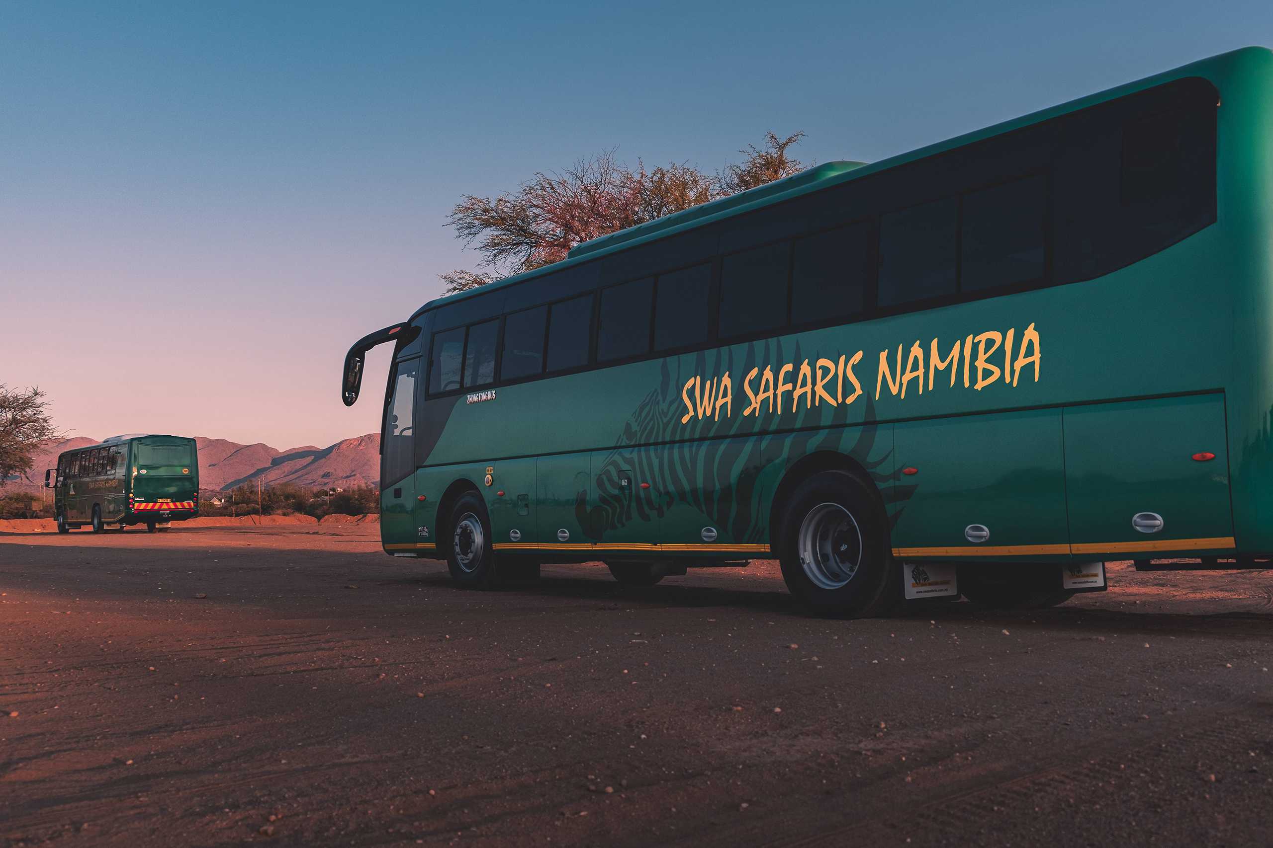 SWA Safaris - Our bus fleet